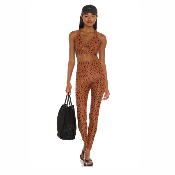Beach Riot Pants - **NEW**Ayla Legging in Brown Spot